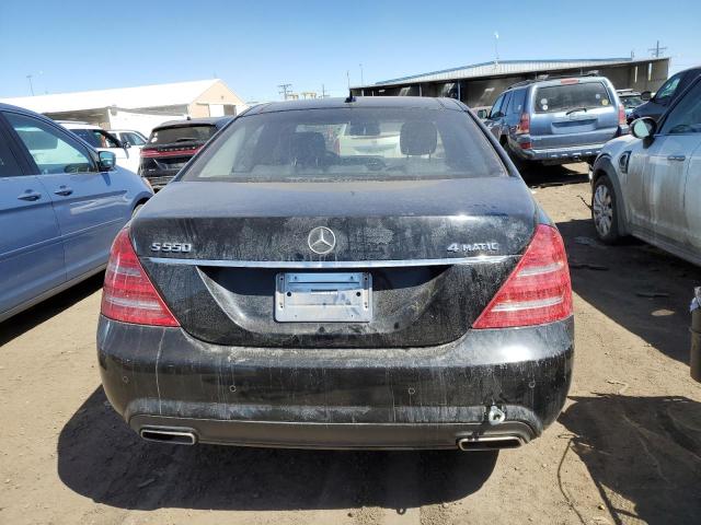 WDDNG9EB6DA508320 - 2013 MERCEDES-BENZ S 550 4MATIC BLACK photo 6