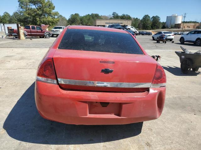 2G1WB57K591143447 - 2009 CHEVROLET IMPALA LS RED photo 6