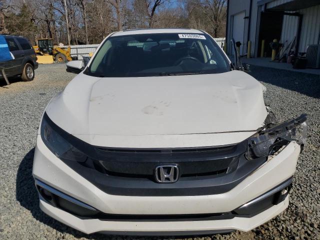 19XFC1F37KE013234 - 2019 HONDA CIVIC EX WHITE photo 5