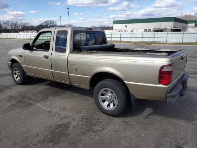 1FTYR14VX1PB19638 - 2001 FORD RANGER SUPER CAB TAN photo 2