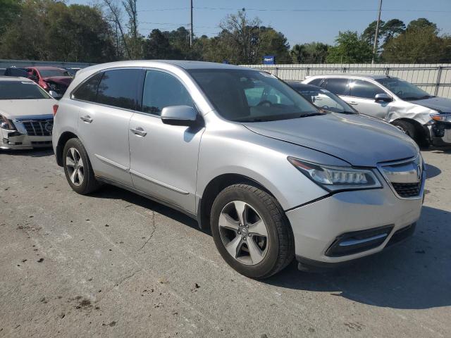 5FRYD3H20EB013109 - 2014 ACURA MDX SILVER photo 4