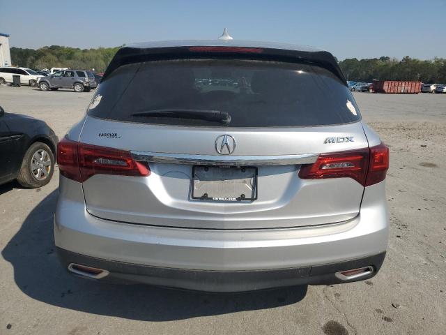 5FRYD3H20EB013109 - 2014 ACURA MDX SILVER photo 6