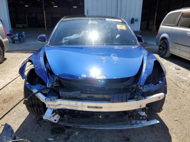 5YJ3E1EC6NF317751 - 2022 TESLA MODEL 3 BLUE photo 5