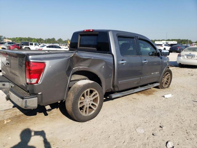 1N6BA0ED5EN517528 - 2014 NISSAN TITAN S GRAY photo 3