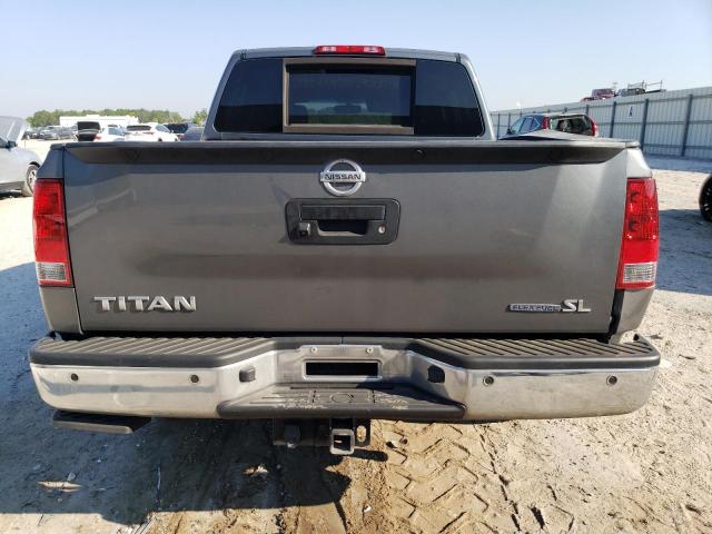 1N6BA0ED5EN517528 - 2014 NISSAN TITAN S GRAY photo 6