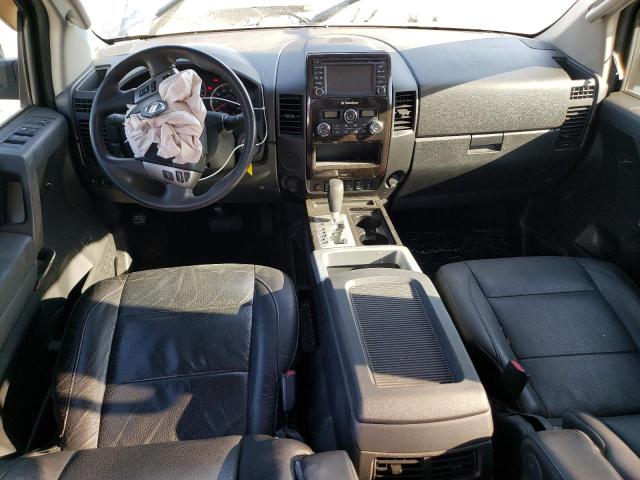 1N6BA0ED5EN517528 - 2014 NISSAN TITAN S GRAY photo 8