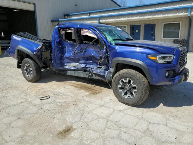 3TMCZ5AN7PM613931 - 2023 TOYOTA TACOMA DOUBLE CAB BLUE photo 4