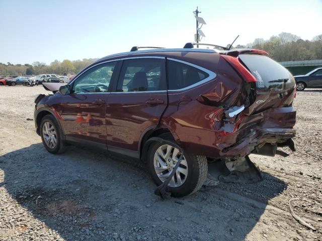 5J6RM4H50FL055522 - 2015 HONDA CR-V EX BURGUNDY photo 2