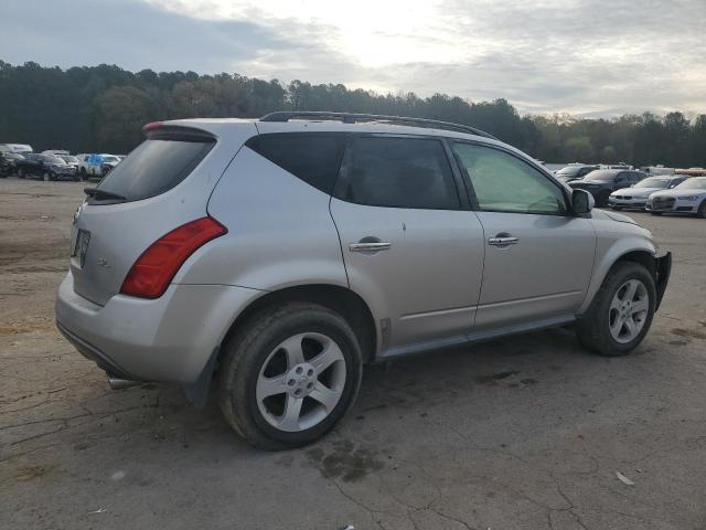 JN8AZ08TX5W317950 - 2005 NISSAN MURANO SL SILVER photo 3