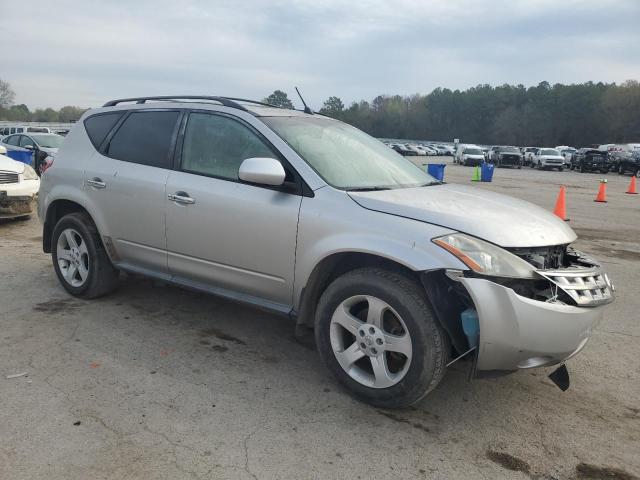 JN8AZ08TX5W317950 - 2005 NISSAN MURANO SL SILVER photo 4