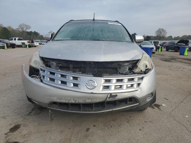 JN8AZ08TX5W317950 - 2005 NISSAN MURANO SL SILVER photo 5