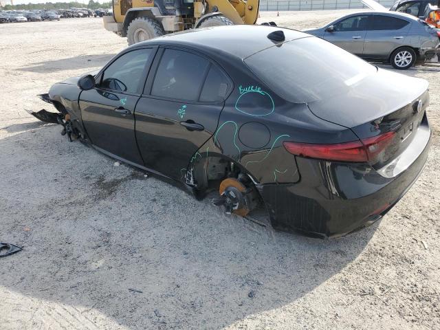 ZARFAEDNXJ7566210 - 2018 ALFA ROMEO GIULIA Q4 黑色 照片 2