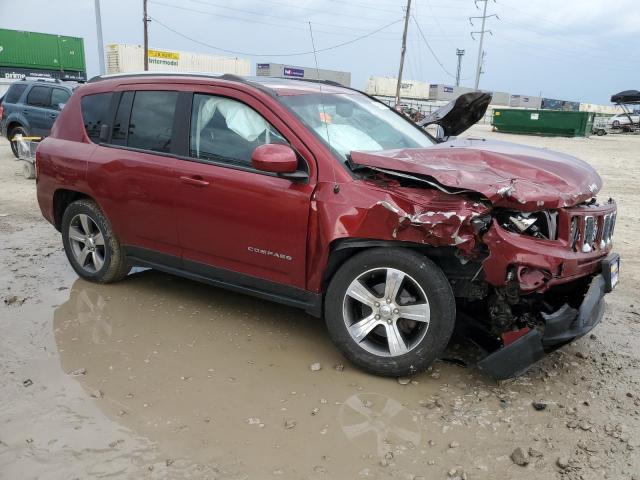 1C4NJDEB5GD755331 - 2016 JEEP COMPASS LATITUDE MAROON photo 4