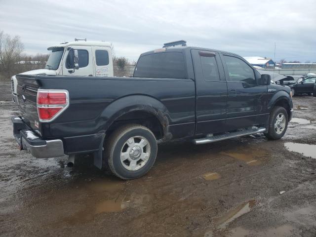 1FTEX1C81AFA43754 - 2010 FORD F150 SUPER CAB BLACK photo 3