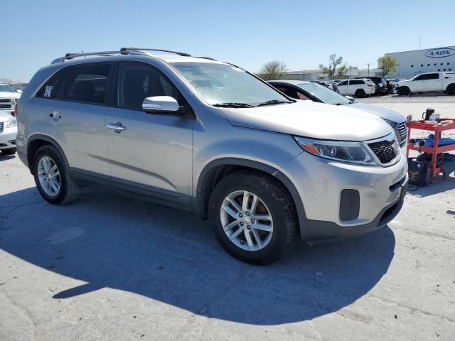 5XYKT4A79EG482794 - 2014 KIA SORENTO LX SILVER photo 4