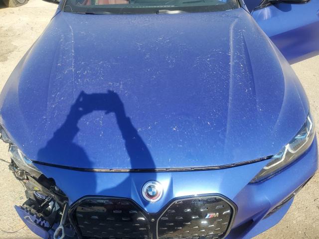 WBY33AW09PFN63345 - 2023 BMW I4 M50 BLUE photo 11