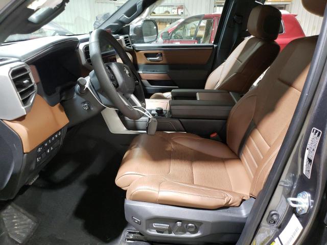 5TFMA5ECXPX015038 - 2023 TOYOTA TUNDRA CREWMAX PLATINUM 灰色 照片 7