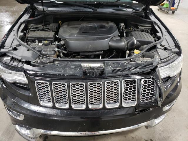 1C4RJFJG1GC378744 - 2016 JEEP GRAND CHER SUMMIT Սև լուսանկար 11