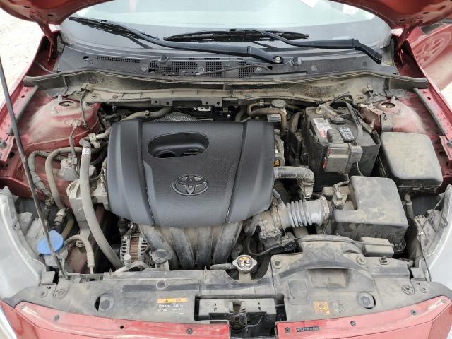 3MYDLBYV6LY716983 - 2020 TOYOTA YARIS L RED photo 11