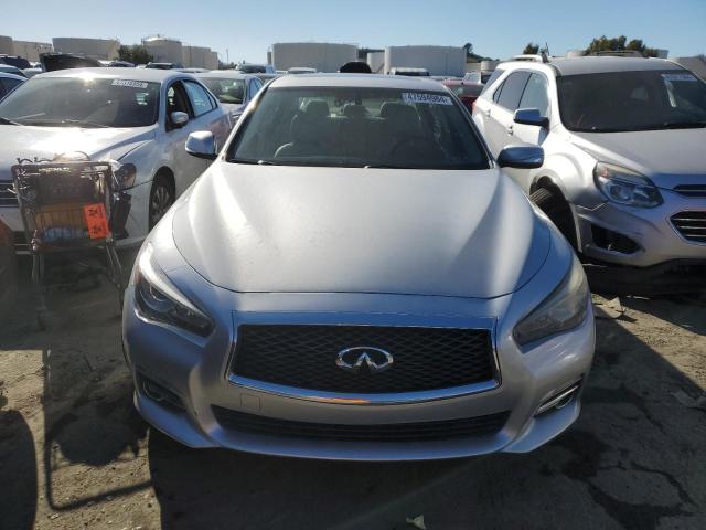 JN1AV7AR3EM702120 - 2014 INFINITI Q50 HYBRID PREMIUM SILVER photo 5