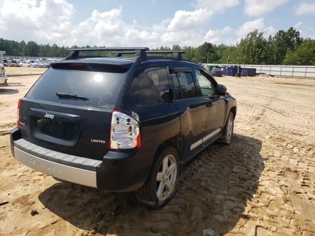 1J8FF57W27D143625 - 2007 JEEP COMPASS LIMITED BLACK photo 4