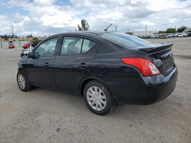 3N1CN7AP4EL842050 - 2014 NISSAN VERSA S BLACK photo 2