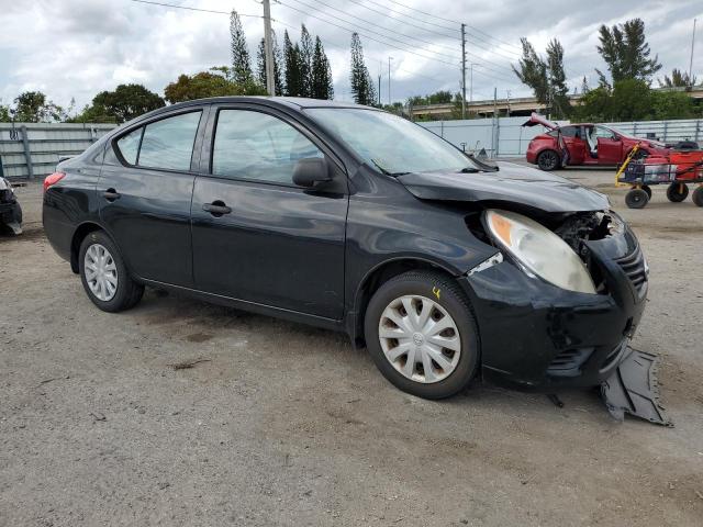 3N1CN7AP4EL842050 - 2014 NISSAN VERSA S BLACK photo 4