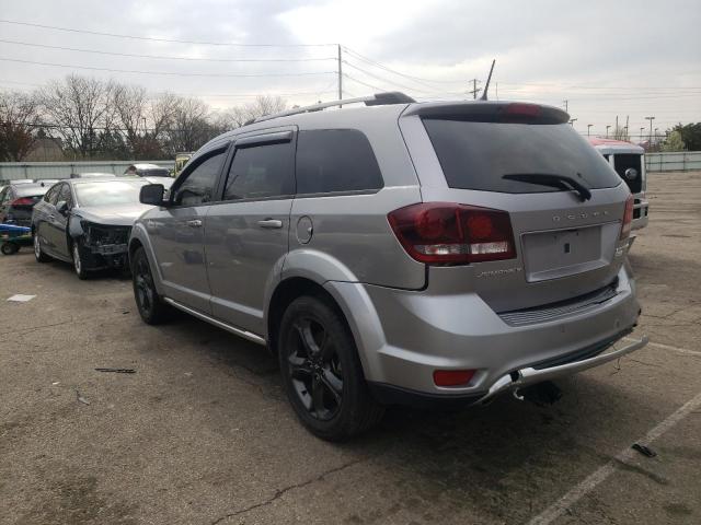 3C4PDCGG7KT809976 - 2019 DODGE JOURNEY CROSSROAD GRAY photo 2