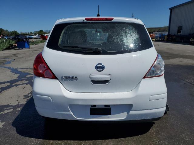 3N1BC1CP4BL494015 - 2011 NISSAN VERSA S WHITE photo 6