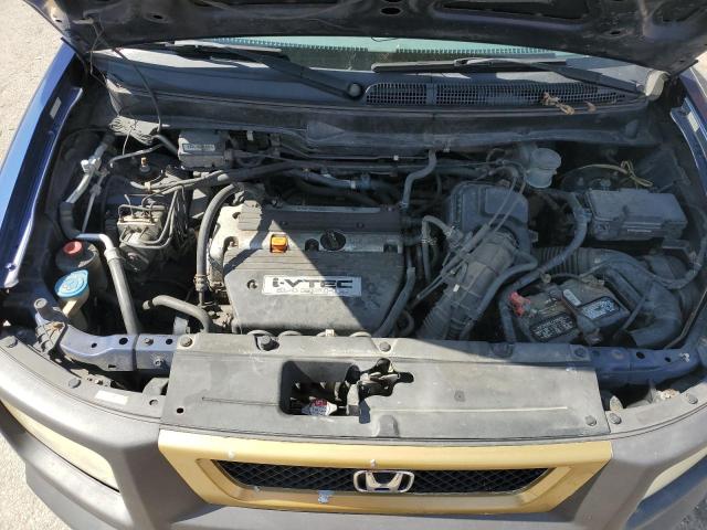 5J6YH28513L049485 - 2003 HONDA ELEMENT EX BLUE photo 11