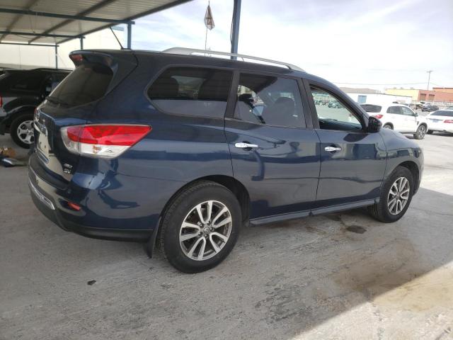 5N1AR2MM9EC629163 - 2014 NISSAN PATHFINDER S BLUE photo 3