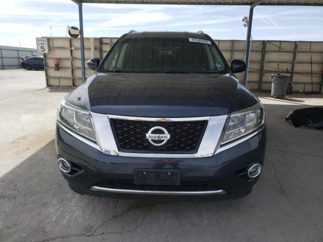 5N1AR2MM9EC629163 - 2014 NISSAN PATHFINDER S BLUE photo 5