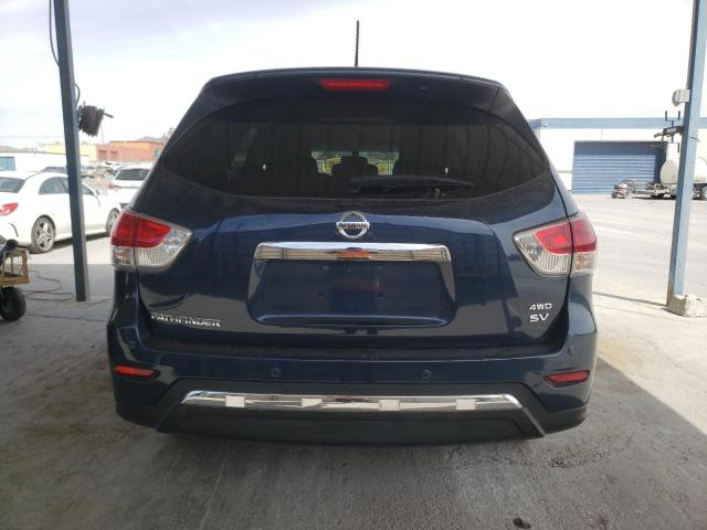 5N1AR2MM9EC629163 - 2014 NISSAN PATHFINDER S BLUE photo 6