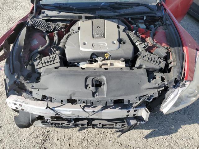 JNKCV64EX8M101072 - 2008 INFINITI G37 BASE RED photo 11