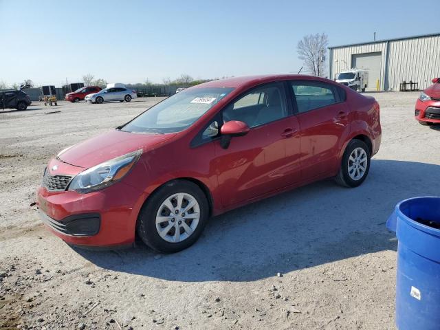 KNADM4A39F6469760 - 2015 KIA RIO LX RED photo 1