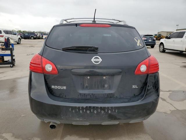 JN8AS58T28W302557 - 2008 NISSAN ROGUE S BLACK photo 6