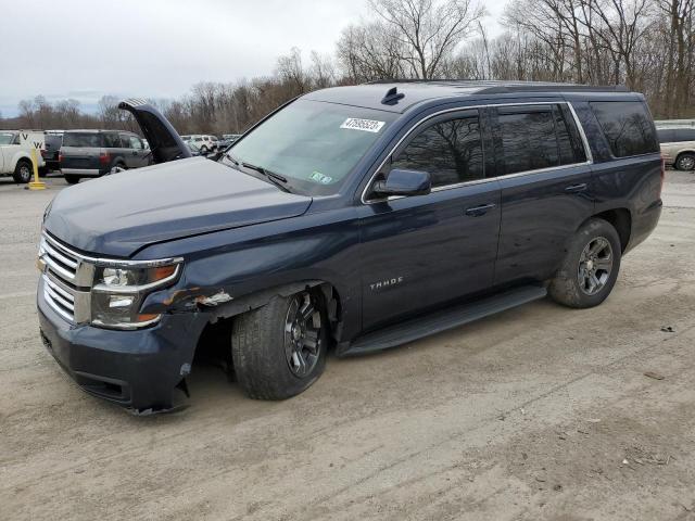 1GNSKAKC9KR182125 - 2019 CHEVROLET TAHOE K1500 LS BLUE photo 1