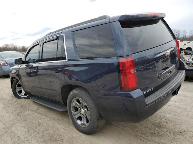 1GNSKAKC9KR182125 - 2019 CHEVROLET TAHOE K1500 LS BLUE photo 2