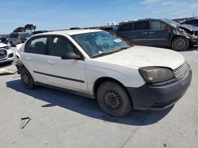 1G1ZS54F75F341910 - 2005 CHEVROLET MALIBU WHITE photo 4