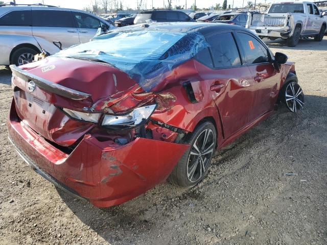 3N1AB8DV3MY284130 - 2021 NISSAN SENTRA SR RED photo 3