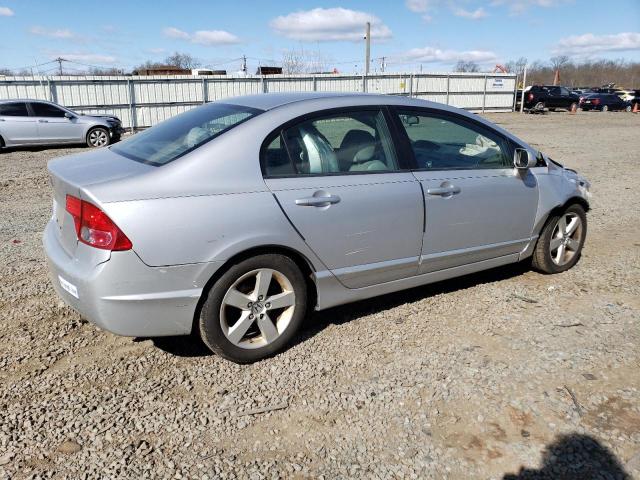 1HGFA16808L039449 - 2008 HONDA CIVIC EX SILVER photo 3