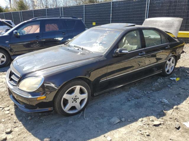 WDBNG75J03A336806 - 2003 MERCEDES-BENZ S 500 BLACK photo 1