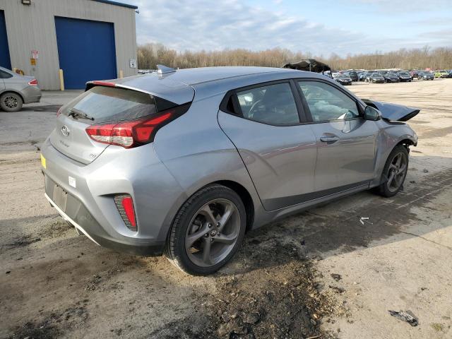 KMHTG6AFXKU006586 - 2019 HYUNDAI VELOSTER BASE GRAY photo 3