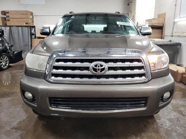 5TDZY68A78S013613 - 2008 TOYOTA SEQUOIA LIMITED GRAY photo 5