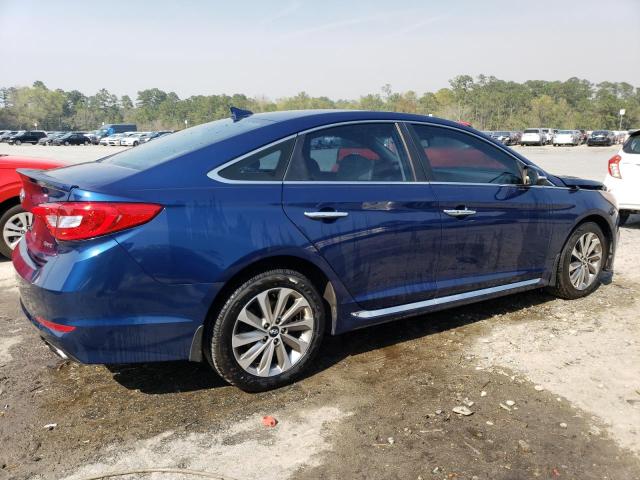 5NPE34AF3GH415642 - 2016 HYUNDAI SONATA SPORT BLUE photo 3