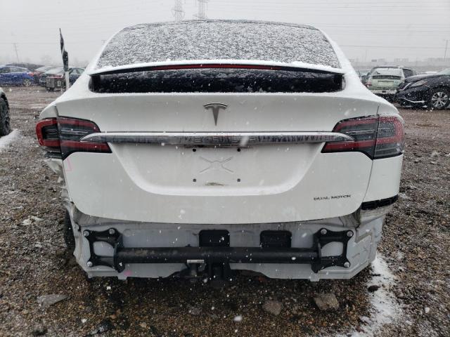 5YJXCAE27LF271780 - 2020 TESLA MODEL X WHITE photo 6