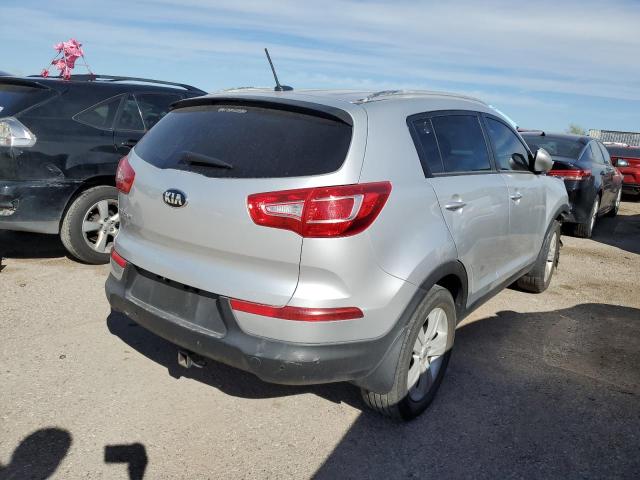 KNDPB3A22D7530347 - 2013 KIA SPORTAGE BASE SILVER photo 3