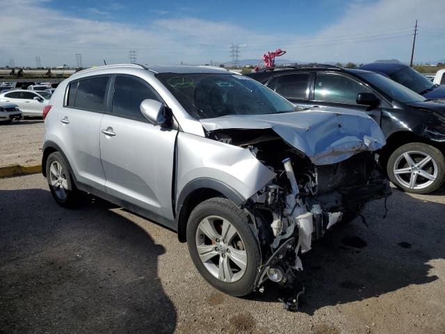 KNDPB3A22D7530347 - 2013 KIA SPORTAGE BASE SILVER photo 4