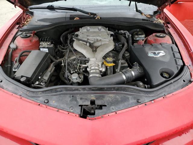 2G1FB1ED9B9172986 - 2011 CHEVROLET CAMARO LT RED photo 11