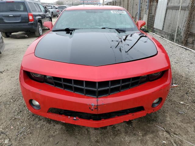 2G1FB1ED9B9172986 - 2011 CHEVROLET CAMARO LT RED photo 5